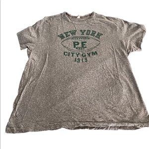 XXL New York City PE Graphic T-Shirt in Antique Grey Mix